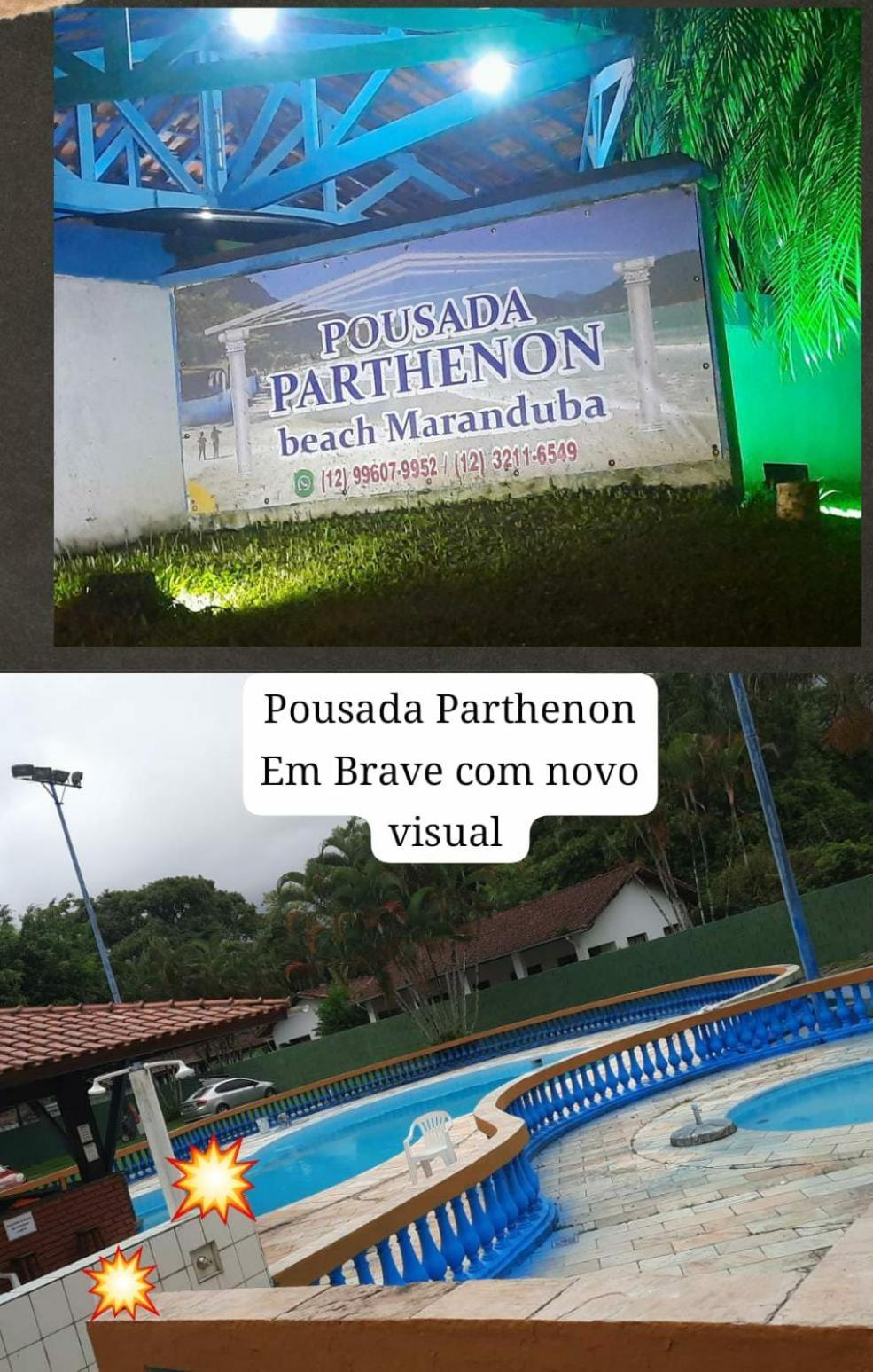 Pousada Parthenon Maranduba Ubatuba Luaran gambar